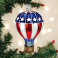 Patriotic Hot Air Balloon Ornament - Che Cose Belle