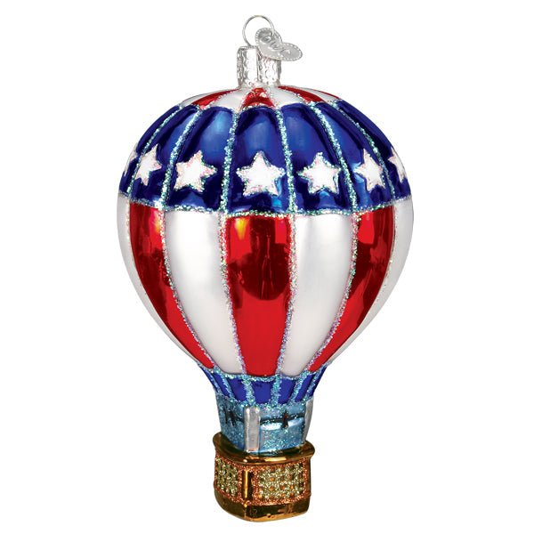 Patriotic Hot Air Balloon Ornament - Che Cose Belle