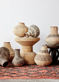 Patterned Binga Nongo Gourd Woven Basket - Che Cose Belle