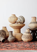 Patterned Binga Nongo Gourd Woven Basket - Che Cose Belle