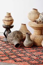 Patterned Binga Nongo Gourd Woven Basket - Che Cose Belle