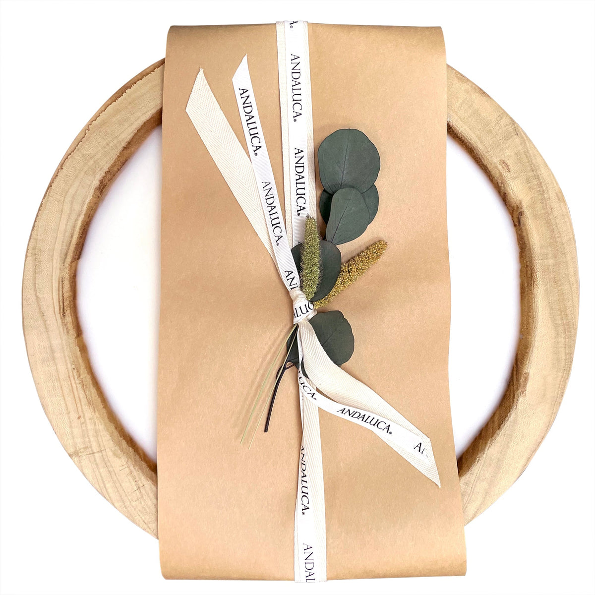 Paulownia Wood Round Candle - Che Cose Belle