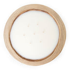 Paulownia Wood Round Candle - Che Cose Belle