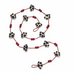Paw Garland and Bunting- Cream, Red, Black Arcadia Home - Che Cose Belle