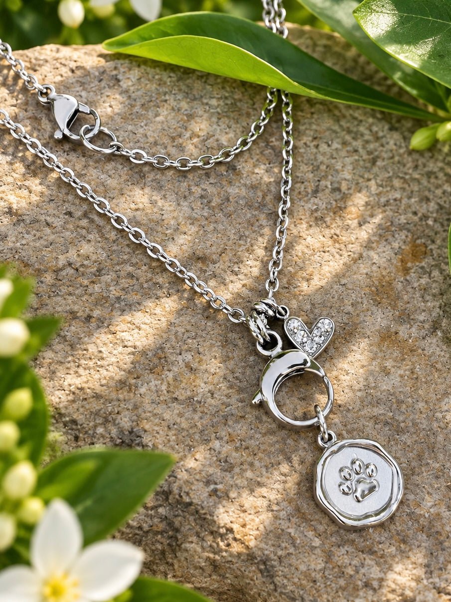 PAW PRINT NECKLACE - Che Cose Belle