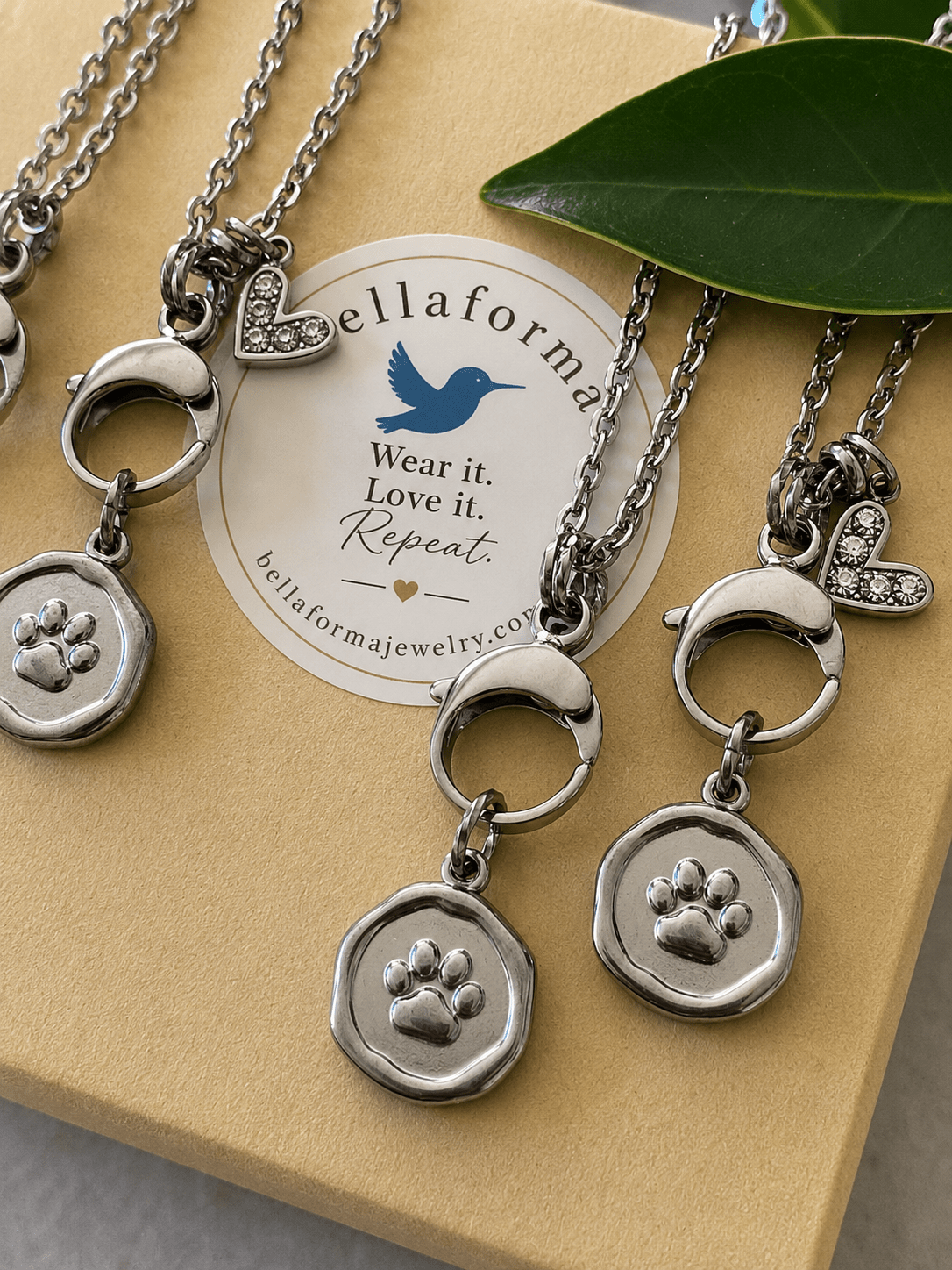 PAW PRINT NECKLACE - Che Cose Belle