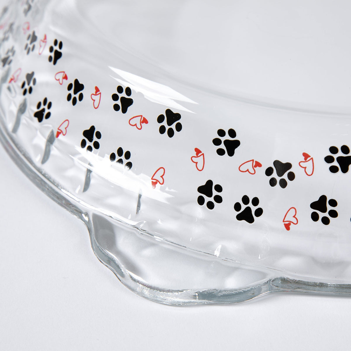 Paws Delight Glass Pie Plate - Che Cose Belle