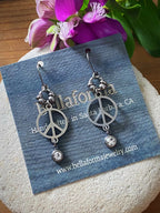 PEACE EARRINGS - Che Cose Belle