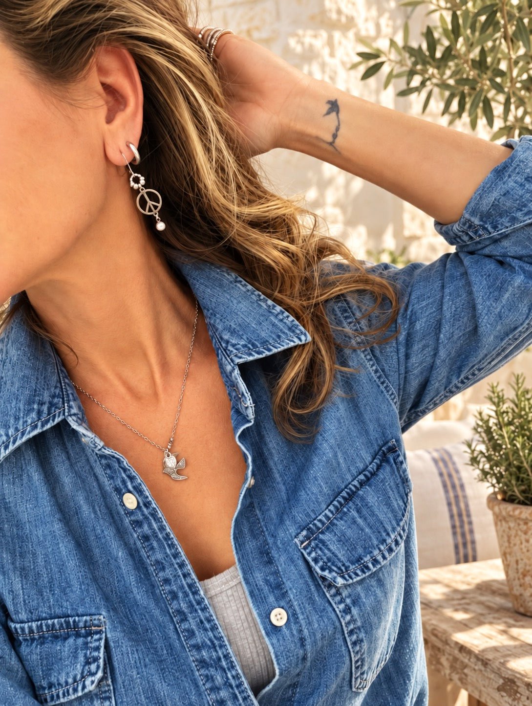 PEACE EARRINGS - Che Cose Belle