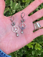 PEACE EARRINGS - Che Cose Belle