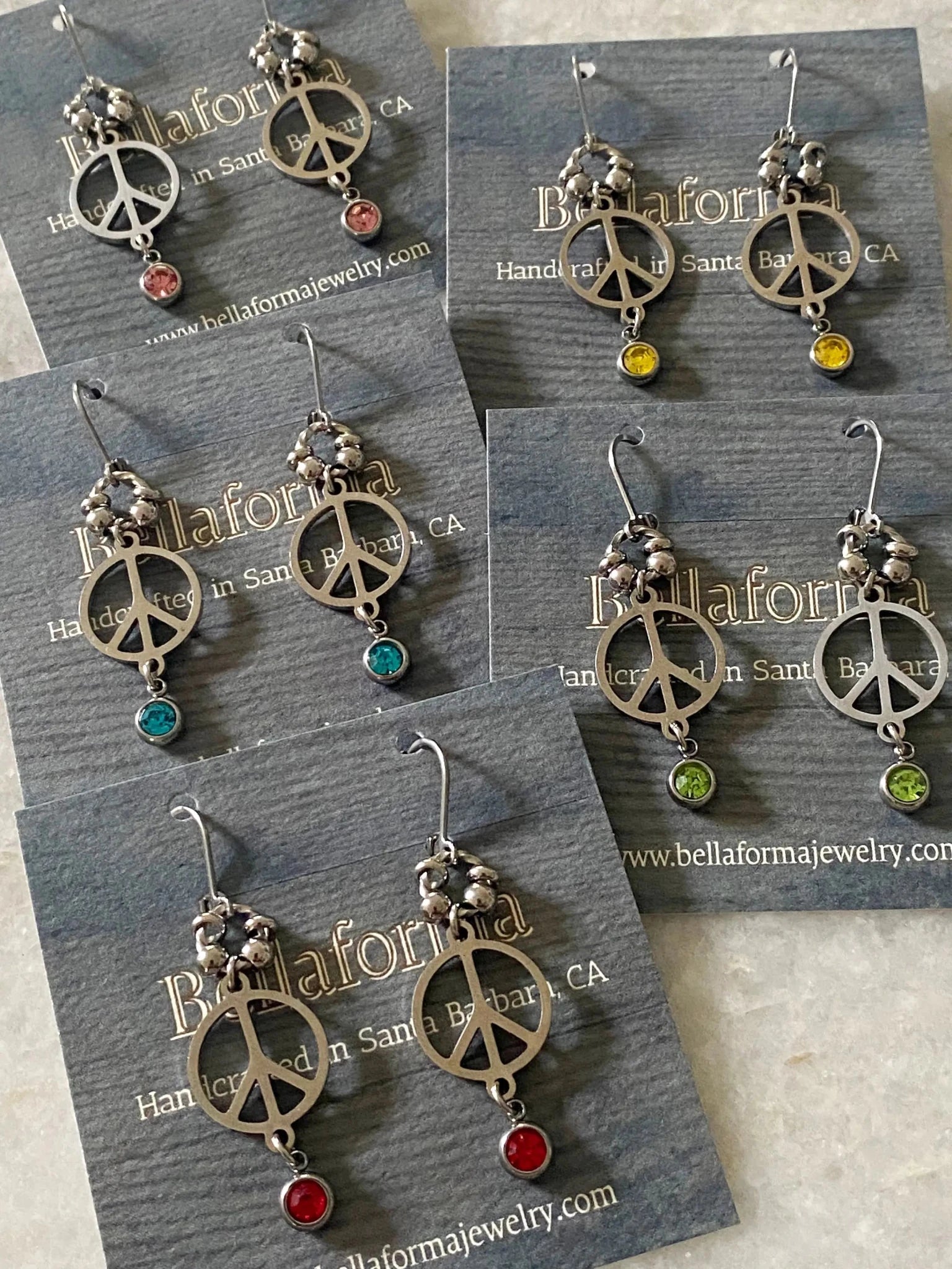 PEACE EARRINGS - Che Cose Belle