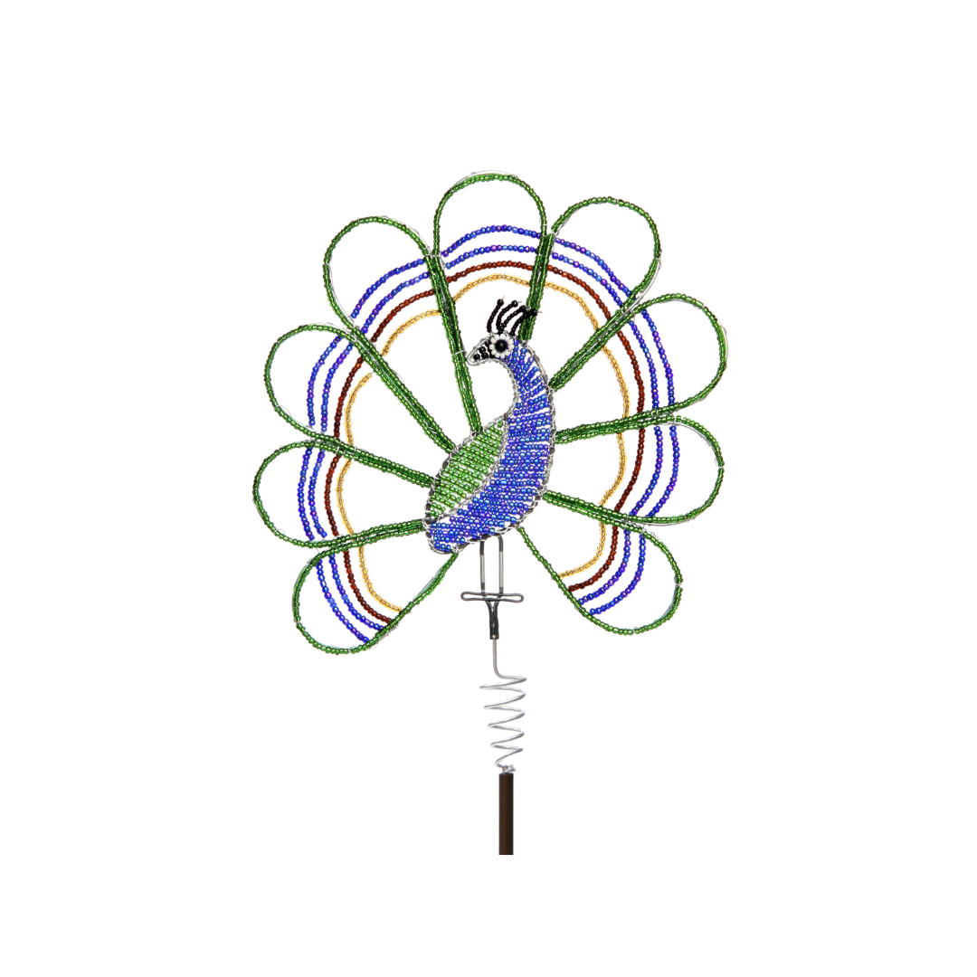 Peacock Garden Stake (Set of 3) - Che Cose Belle