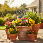 Peacock Garden Stake (Set of 3) - Che Cose Belle
