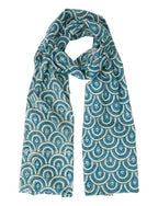 Peacock Teal Scarf - Che Cose Belle