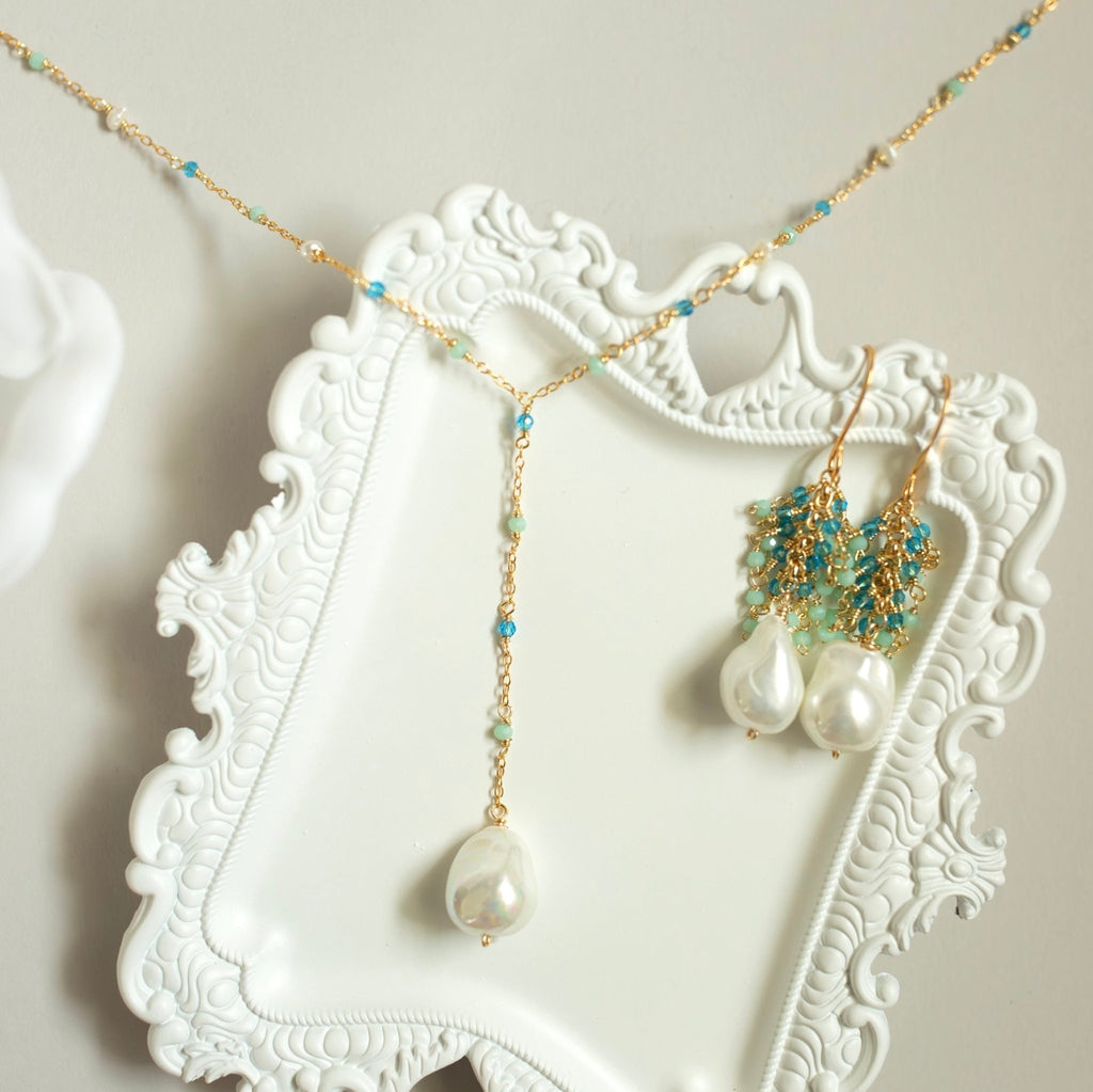 Pearl Gossamer Necklaces - Che Cose Belle