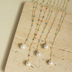 Pearl Gossamer Necklaces - Che Cose Belle