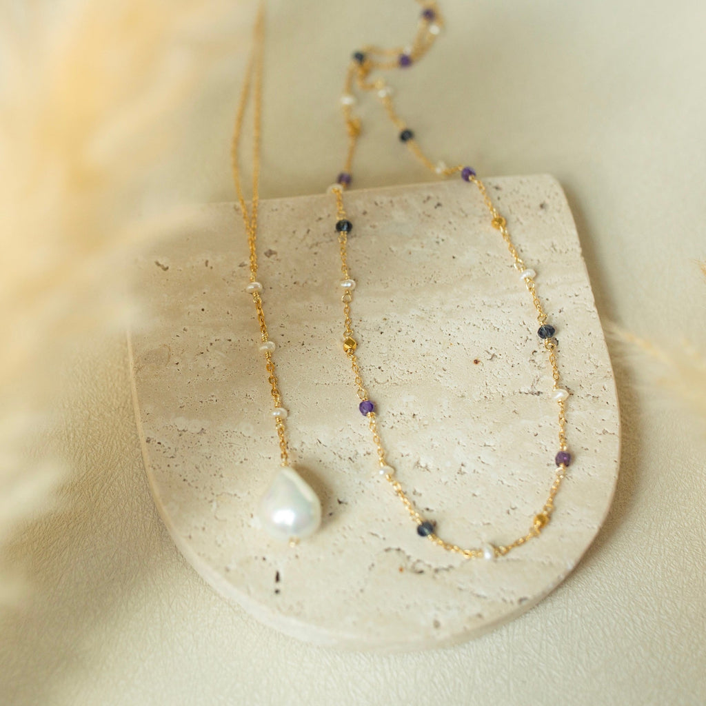 Pearl Gossamer Necklaces - Che Cose Belle