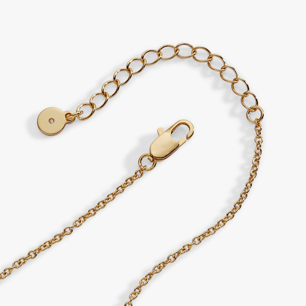 Pearl Heart Duo Charm Necklace - Che Cose Belle