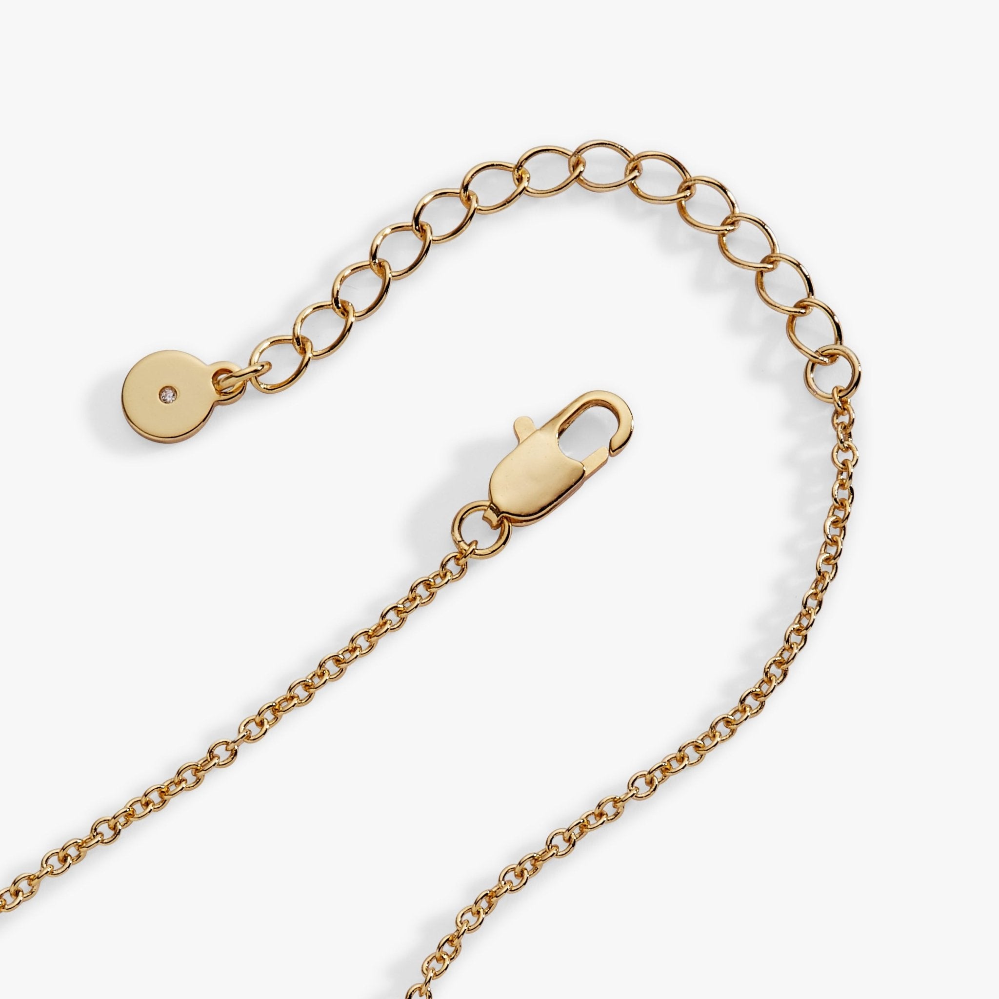 Pearl Heart Duo Charm Necklace - Che Cose Belle