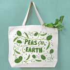 Peas on Earth Tote Bag - Che Cose Belle