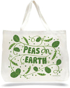 Peas on Earth Tote Bag - Che Cose Belle