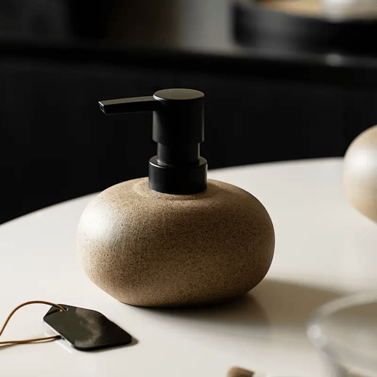 Pebble Ceramic Soap Dispenser - Che Cose Belle