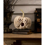 Peek-a-Boo Pumpkin White | Halloween Decor | Bethany Lowe Designs - Che Cose Belle