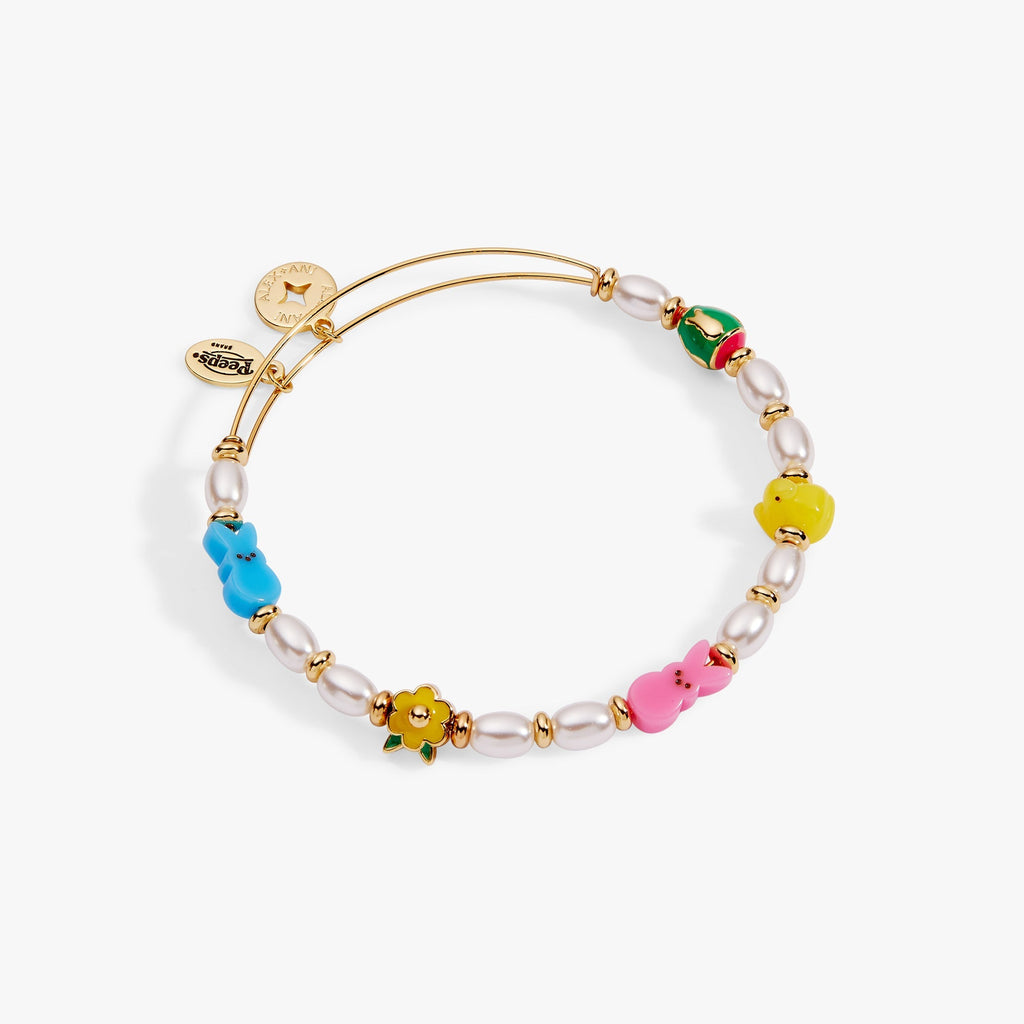 PEEPS® Chick and Bunny Beaded Bangle - Che Cose Belle