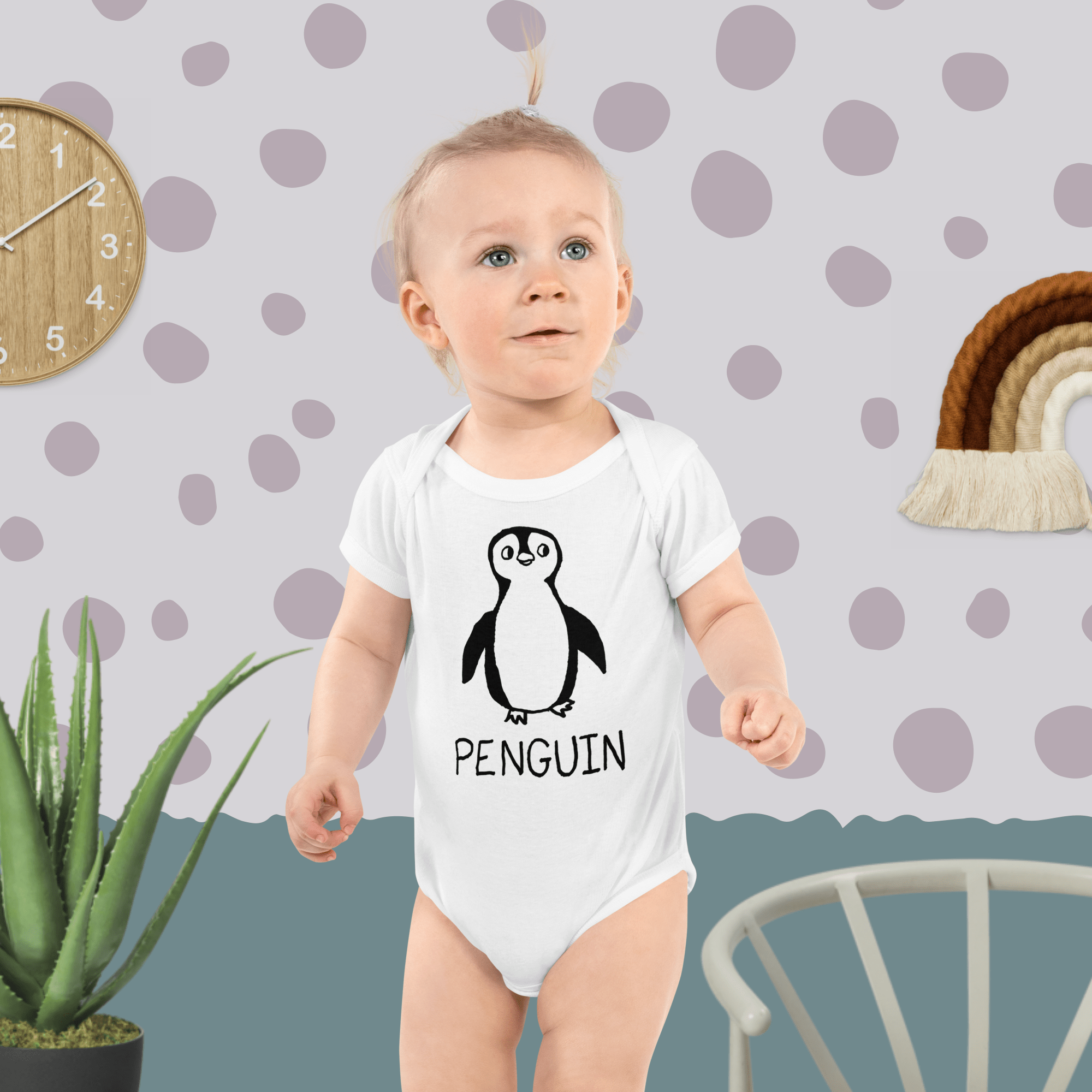 Penguin - Baby Onesie - Che Cose Belle