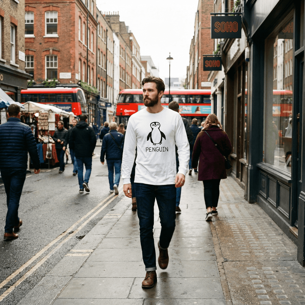 Penguin - Long Sleeve Tee - Che Cose Belle