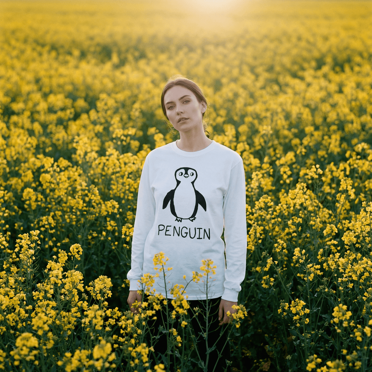 Penguin - Long Sleeve Tee - Che Cose Belle