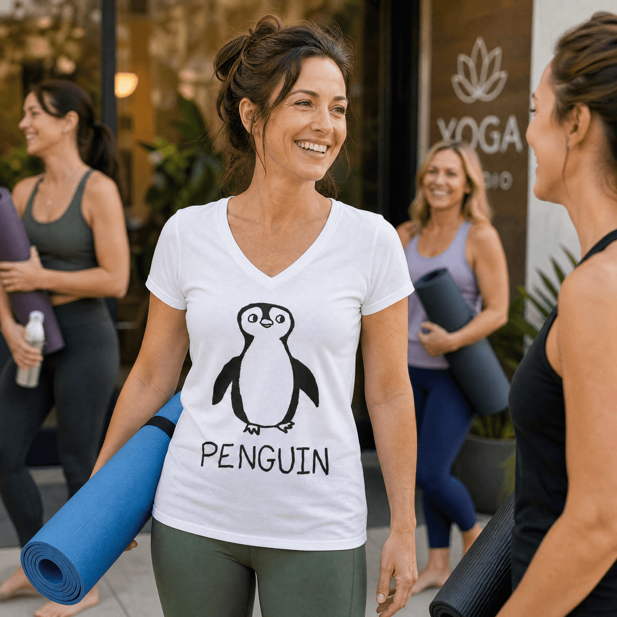 Penguin - V-neck Tee - Che Cose Belle