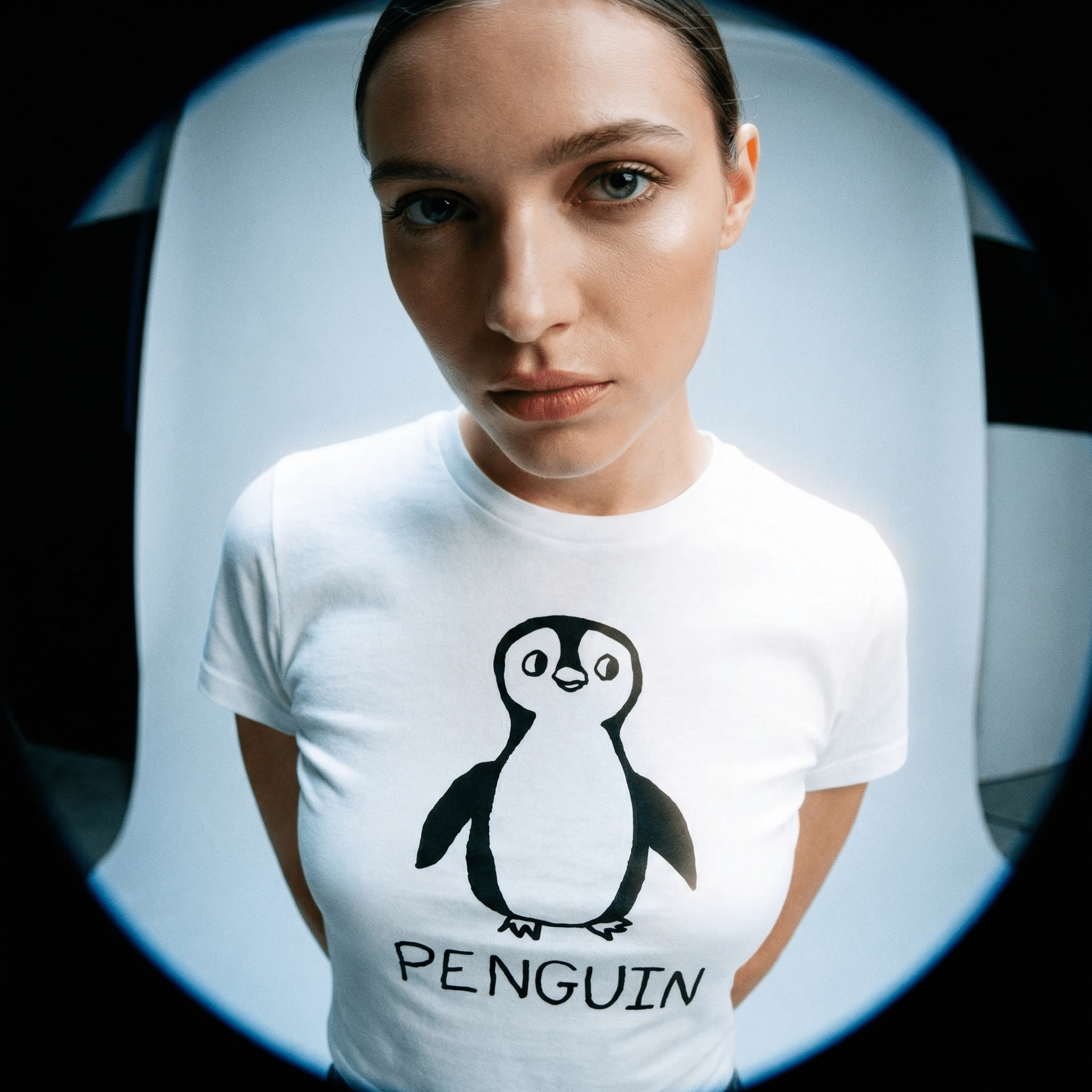 Penguin - Women's fitted Tee - Che Cose Belle