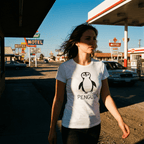 Penguin - Women's fitted Tee - Che Cose Belle