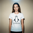 Penguin - Women's fitted Tee - Che Cose Belle