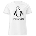 Penguin - Women's fitted Tee - Che Cose Belle
