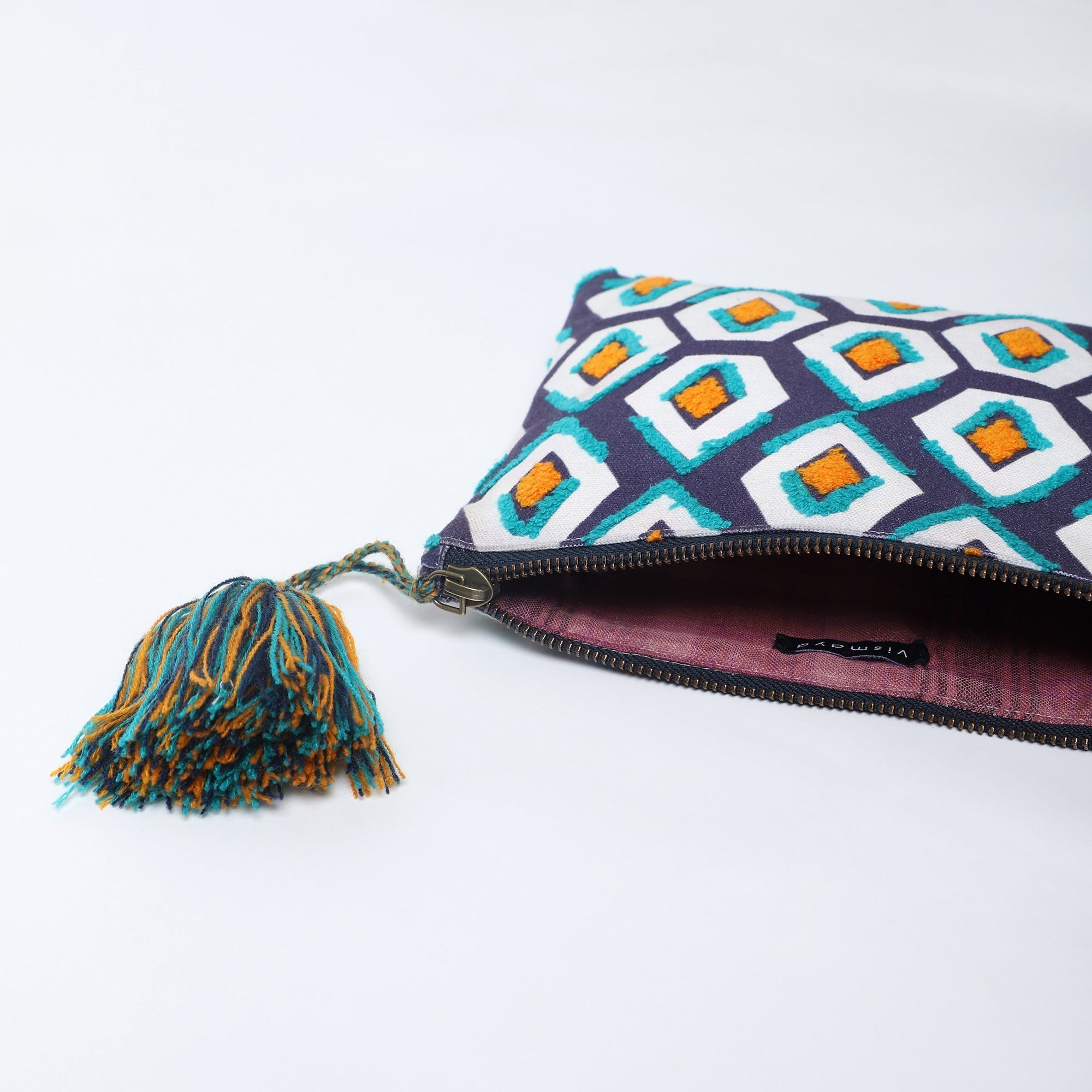 Pentagon Embroidered Travel Pouch - Che Cose Belle