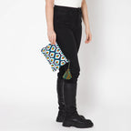 Pentagon Embroidered Travel Pouch - Che Cose Belle