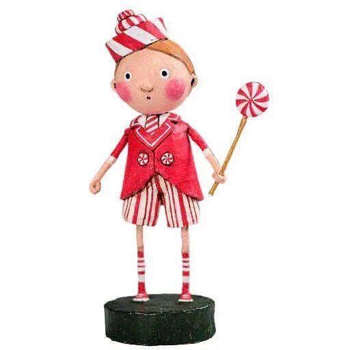 Peppermint Pete Figurine by Lori Mitchell *NEW* SHIPS AUGUST - Che Cose Belle