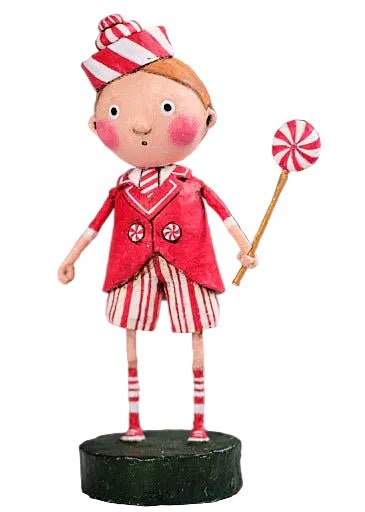 Peppermint Pete Figurine by Lori Mitchell *NEW* SHIPS AUGUST - Che Cose Belle