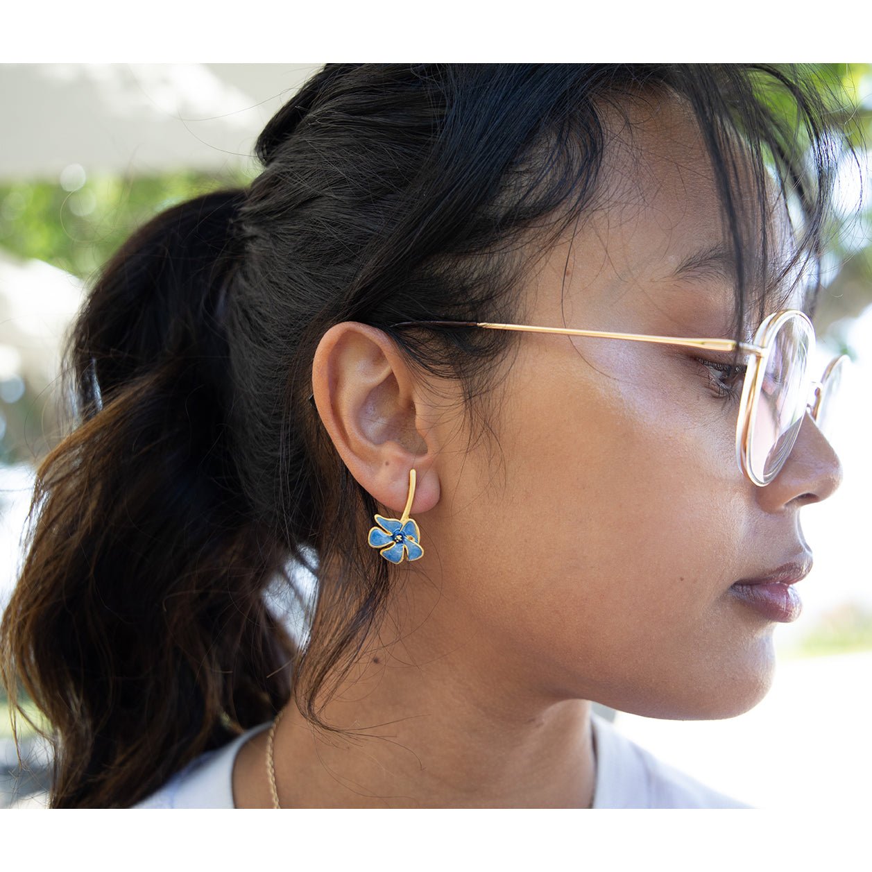 Periwinkle Earrings - Che Cose Belle