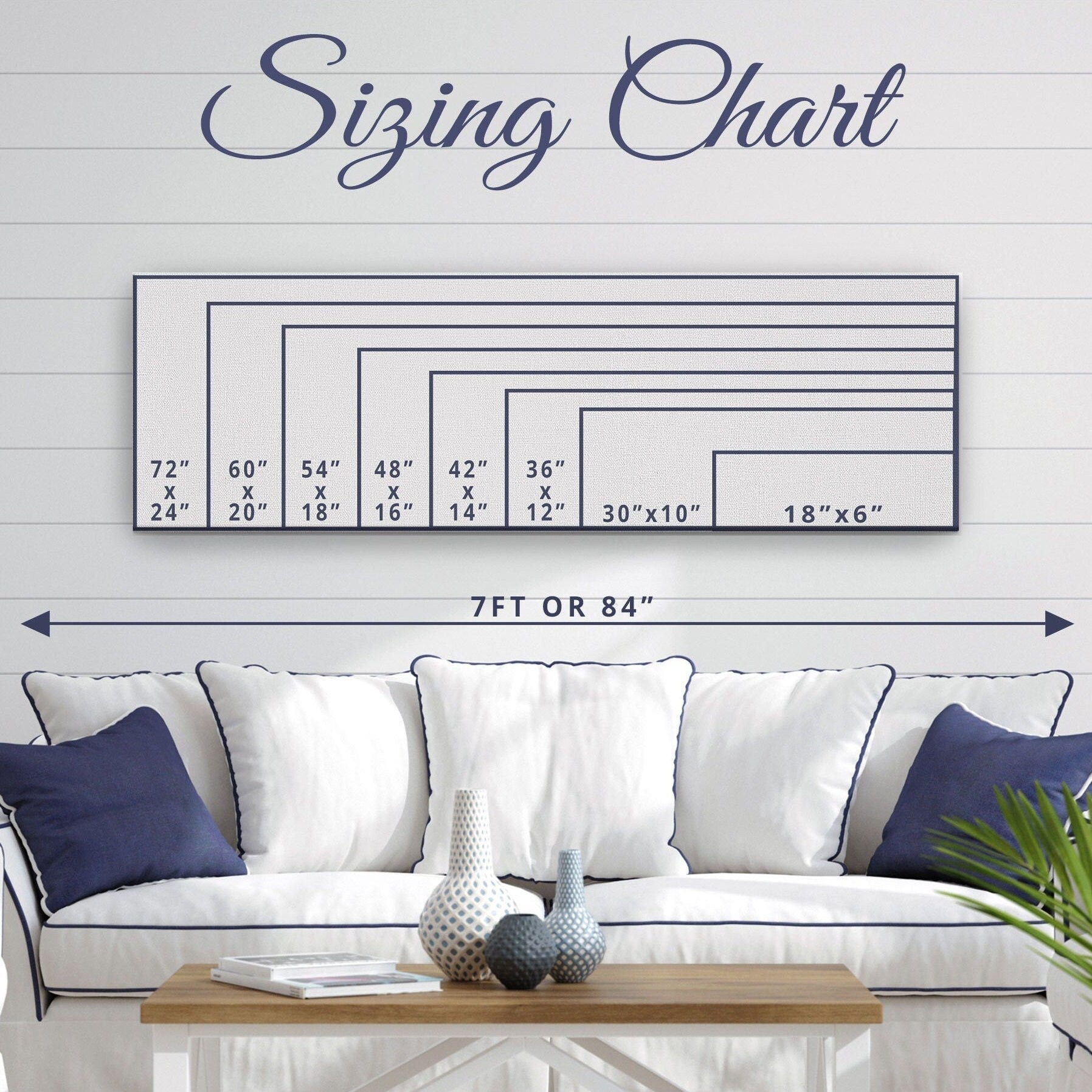 Personalized Coordinates Canvas Ski Lodge Sign - Family Name Cabin Decor - Che Cose Belle