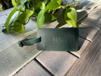 Personalized Sewn Leather Luggage Tag - Che Cose Belle