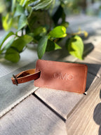 Personalized Sewn Leather Luggage Tag - Che Cose Belle