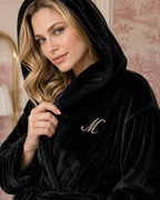 Women’s Plush Hooded Robe - Spa-Worthy Comfort at Home