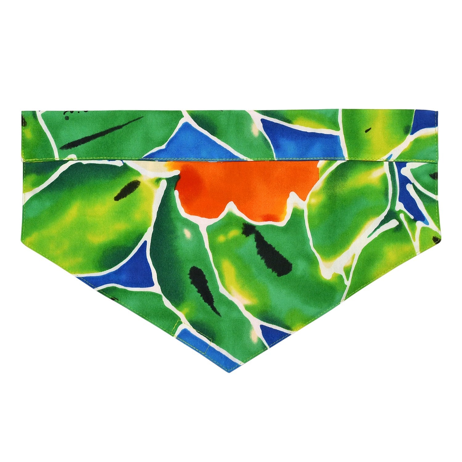 Pet Collar Scarf - Flower Star Blue - Che Cose Belle
