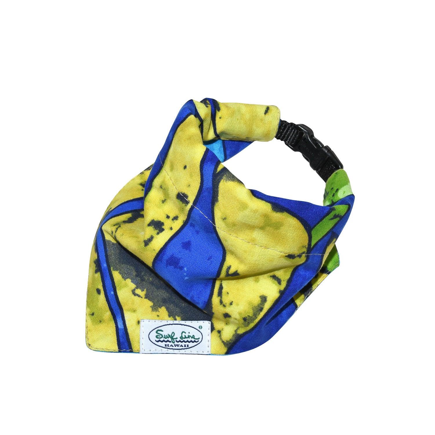 Pet Collar Scarf - Surf Line Hawaii Leaves - Che Cose Belle