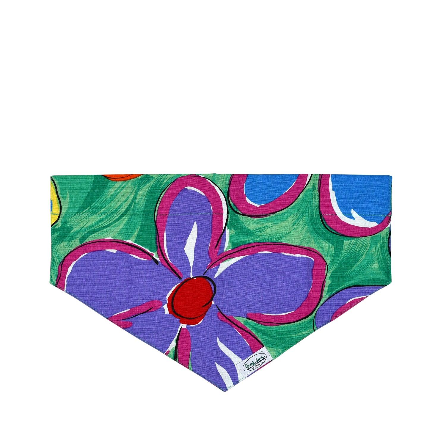 Pet Collar Scarf - Surf Line Hawaii Na Pua Flower - Che Cose Belle