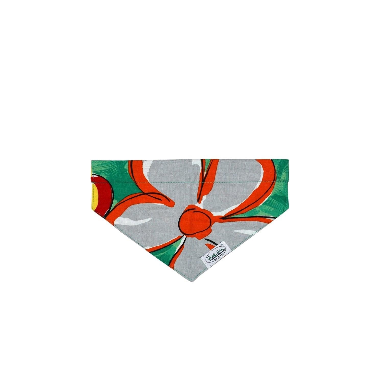 Pet Collar Scarf - Surf Line Hawaii Na Pua Flower - Che Cose Belle