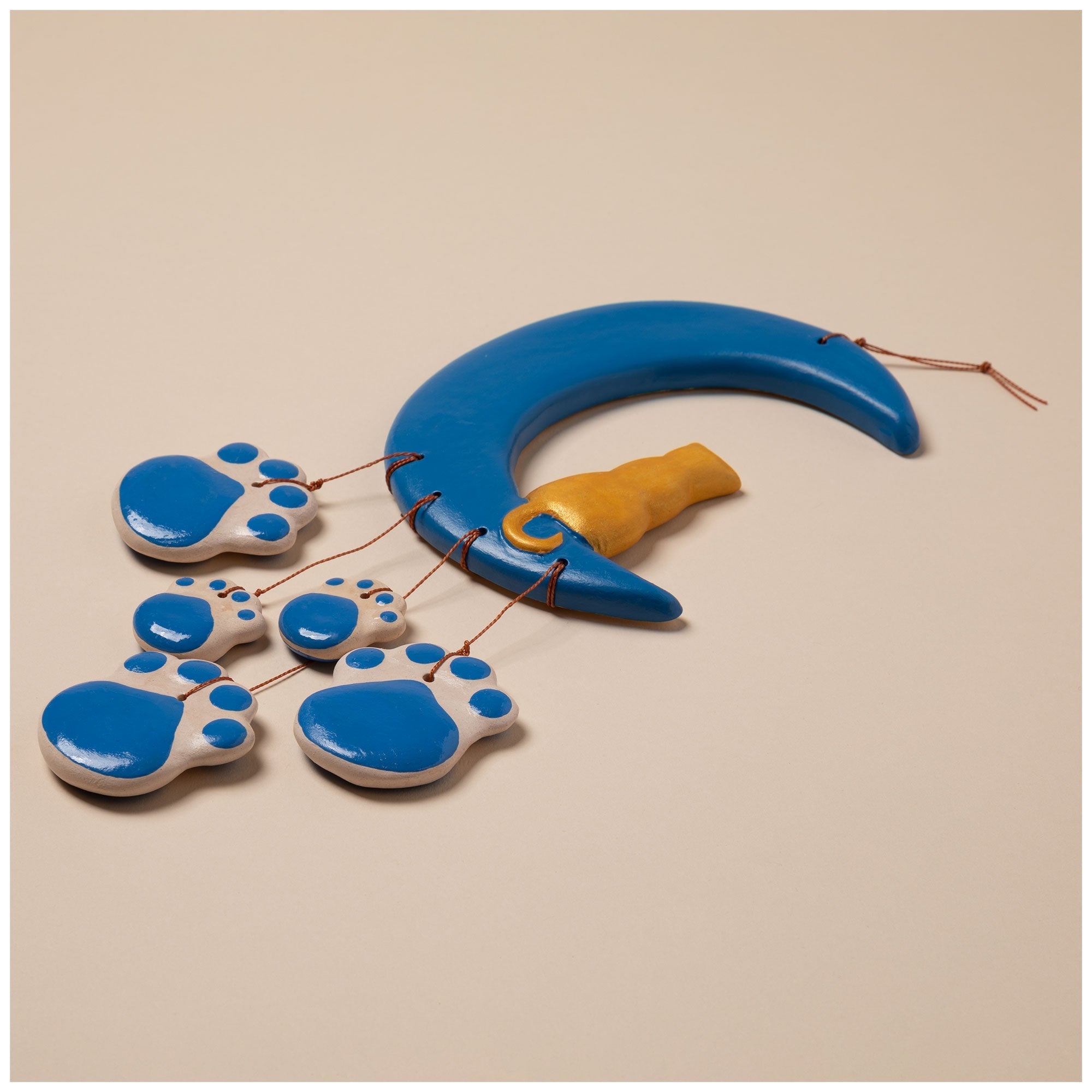 Pet Moonlight Ceramic Wind Chime - Che Cose Belle